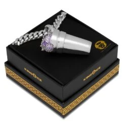 Purple Drank Necklace -King Ice purple drank necklace king ice 30522002800815