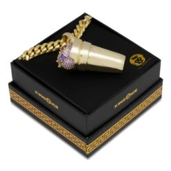 Purple Drank Necklace -King Ice purple drank necklace king ice 30522313048239
