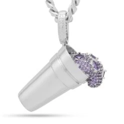 Purple Drank Necklace -King Ice purple drank necklace king ice 30522415775919