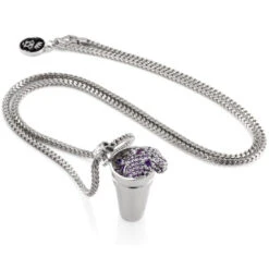 Purple Drank Necklace -King Ice purple drank necklace king ice 30522489405615