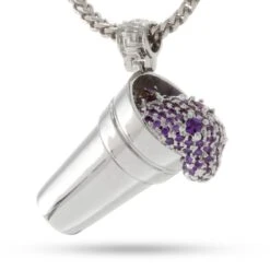 Purple Drank Necklace -King Ice purple drank necklace king ice 30522741227695