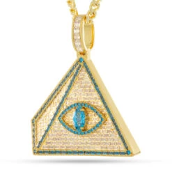 Pyramid Of Enlightenment Necklace