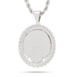 Roaring Lion Medallion Necklace -King Ice roaring lion medallion necklace king ice 30518856253615