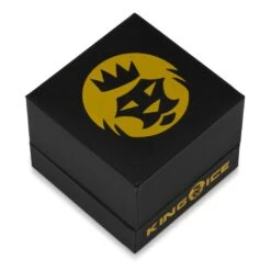 Round Stud Earrings -King Ice round stud earrings sterling silver two tone 10mm king ice 14877484744758