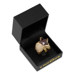 Ruby Star Ring -King Ice ruby star ring king ice 30547184451759