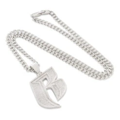 Ruff Ryders Logo Necklace -King Ice ruff ryders logo necklace king ice 35182317633711