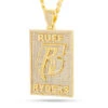 Ruff Ryders X King Ice - Dog Tag Logo Necklace