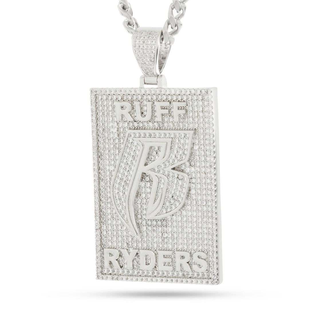 Ruff Ryders X King Ice - Dog Tag Logo Necklace 6 Ruff Ryders X King Ice - Dog Tag Logo Necklace - Image 6