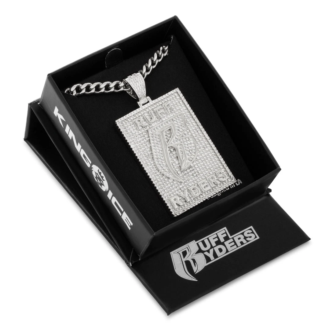 Ruff Ryders X King Ice - Dog Tag Logo Necklace 9 Ruff Ryders X King Ice - Dog Tag Logo Necklace - Image 9