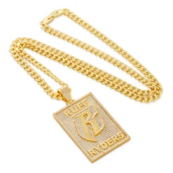 Ruff Ryders X King Ice - Dog Tag Logo Necklace 11 Ruff Ryders X King Ice - Dog Tag Logo Necklace -King Ice ruff ryders x king ice dog tag logo necklace king ice 35020185338031