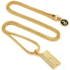 RZR Blade Necklace -King Ice rzr blade necklace king ice 30547492339887