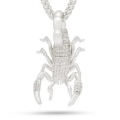 Scorpion King Necklace -King Ice scorpion king necklace white gold 1 5 king ice 30598292832431