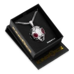 Serpent Alien Emoji Necklace -King Ice serpent alien emoji necklace king ice 17556701020214