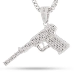 Silencer Necklace -King Ice silencer necklace king ice 31983325708463