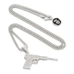 Silencer Necklace -King Ice silencer necklace king ice 31983446294703