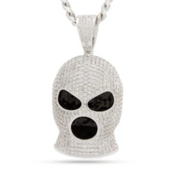 Ski Mask Goon Necklace 14 Ski Mask Goon Necklace -King Ice ski mask goon necklace white gold 1 1 king ice 30589796090031
