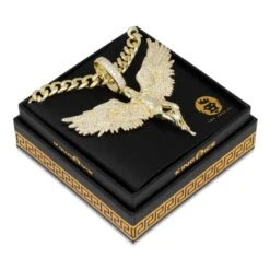 Soaring Angel Necklace 30 Soaring Angel Necklace -King Ice soaring angel necklace king ice 30554166362287