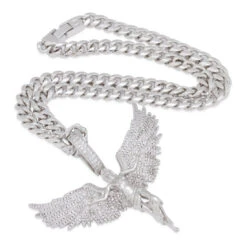 Soaring Angel Necklace 39 Soaring Angel Necklace -King Ice soaring angel necklace king ice 30560706756783