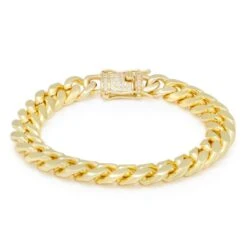 Solid Gold 10mm Miami Cuban Link Bracelet