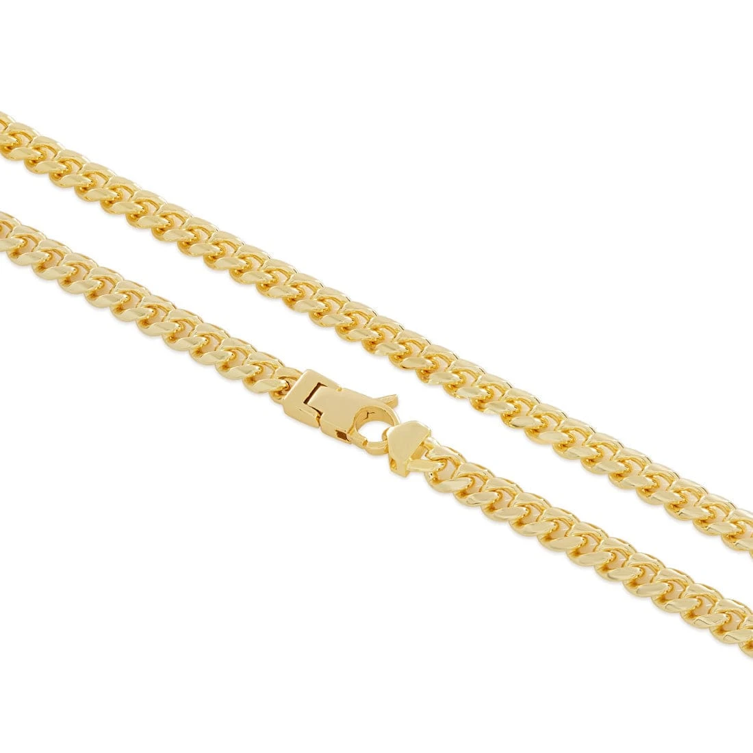 Solid Gold 5mm Miami Cuban Link Chain 2 Solid Gold 5mm Miami Cuban Link Chain - Image 2