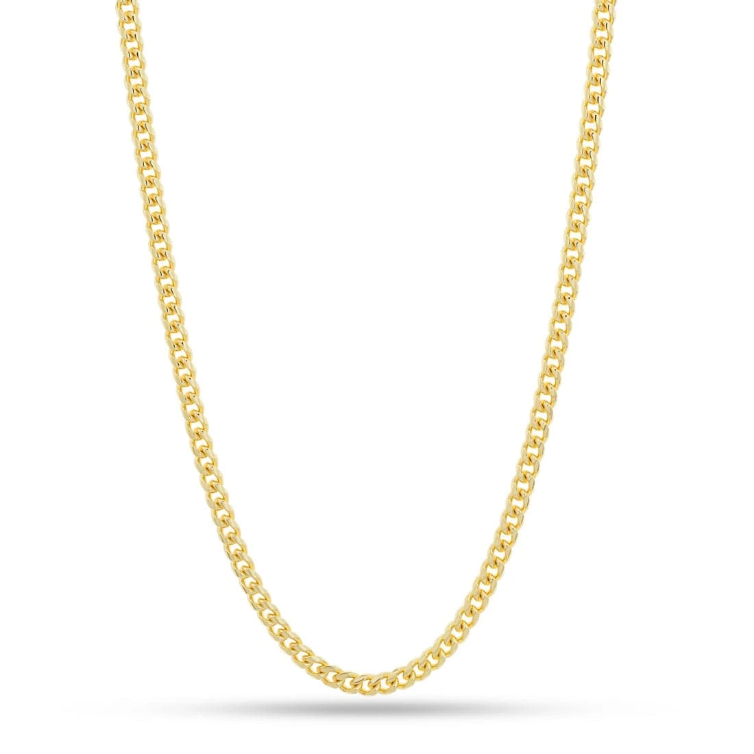 Solid Gold 5mm Miami Cuban Link Chain 1 Solid Gold 5mm Miami Cuban Link Chain