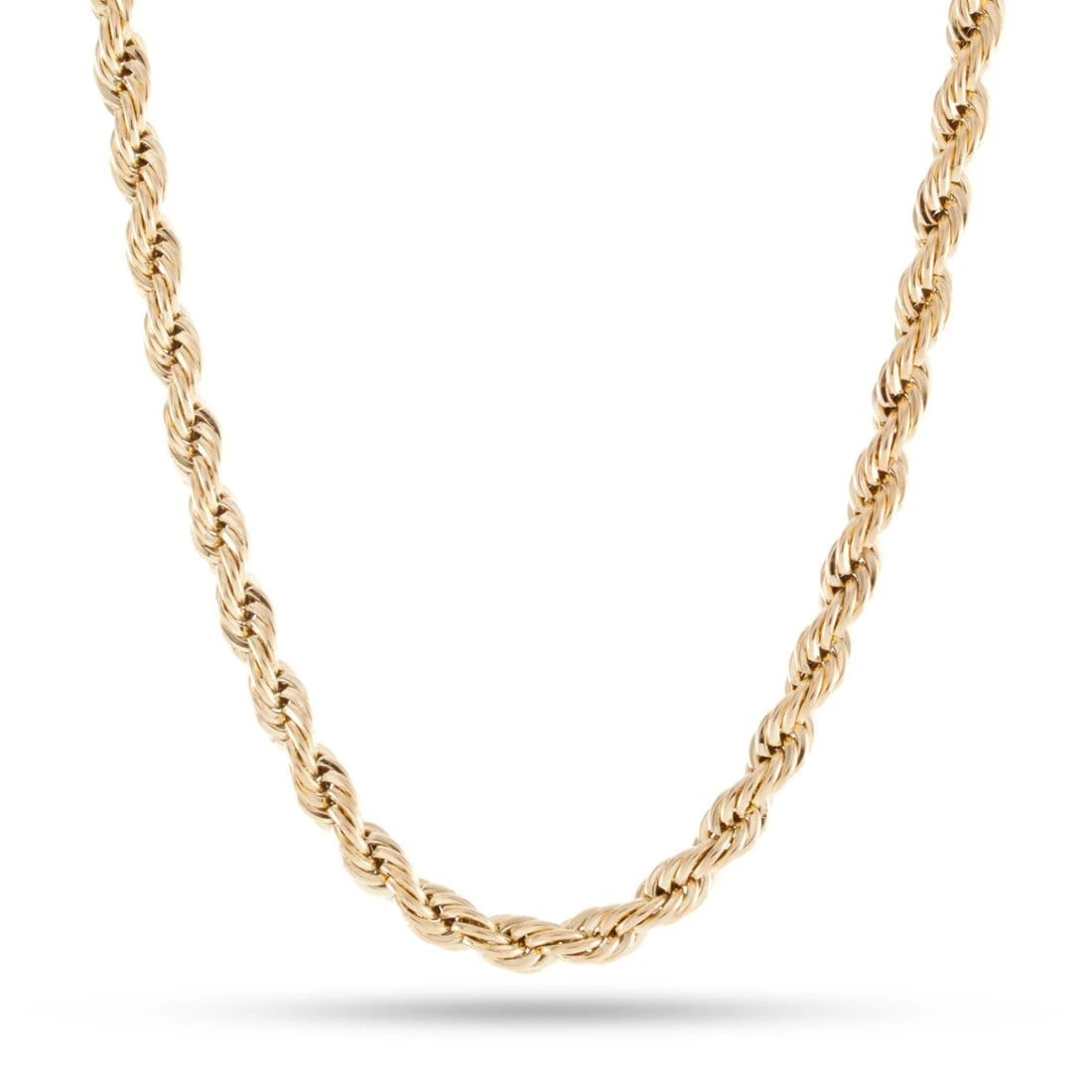Solid Gold 5mm Rope Chain 1 Solid Gold 5mm Rope Chain