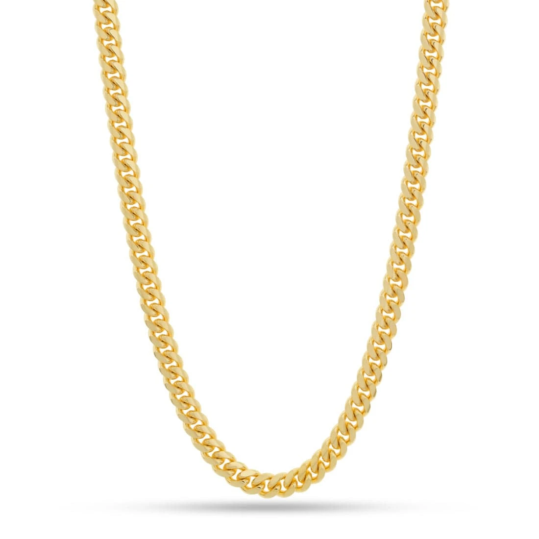 Solid Gold 8mm Miami Cuban Link Chain 1 Solid Gold 8mm Miami Cuban Link Chain