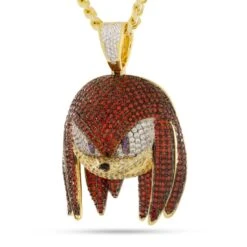 Sonic The Hedgehog X King Ice - Knuckles Necklace