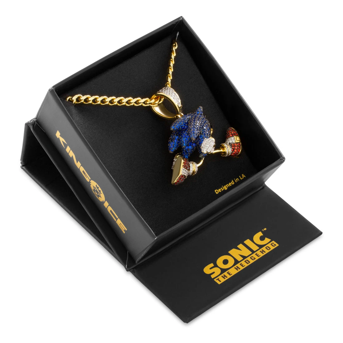 Sonic The Hedgehog X King Ice - Fast Sonic Necklace 5 Sonic The Hedgehog X King Ice - Fast Sonic Necklace - Image 5