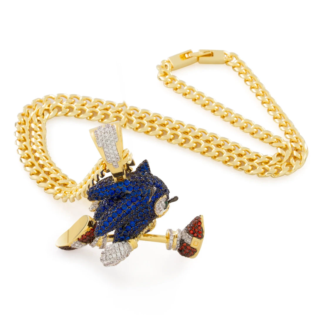 Sonic The Hedgehog X King Ice - Fast Sonic Necklace 3 Sonic The Hedgehog X King Ice - Fast Sonic Necklace - Image 3
