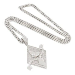 Space Jam X King Ice - Daffy Duck Necklace -King Ice space jam x king ice daffy duck necklace king ice 30522953007279