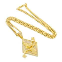 Space Jam X King Ice - Daffy Duck Necklace -King Ice space jam x king ice daffy duck necklace king ice 30523323121839