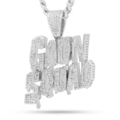 Space Jam X King Ice - Goon Squad Necklace -King Ice space jam x king ice goon squad necklace white gold 2 king ice 30578446401711
