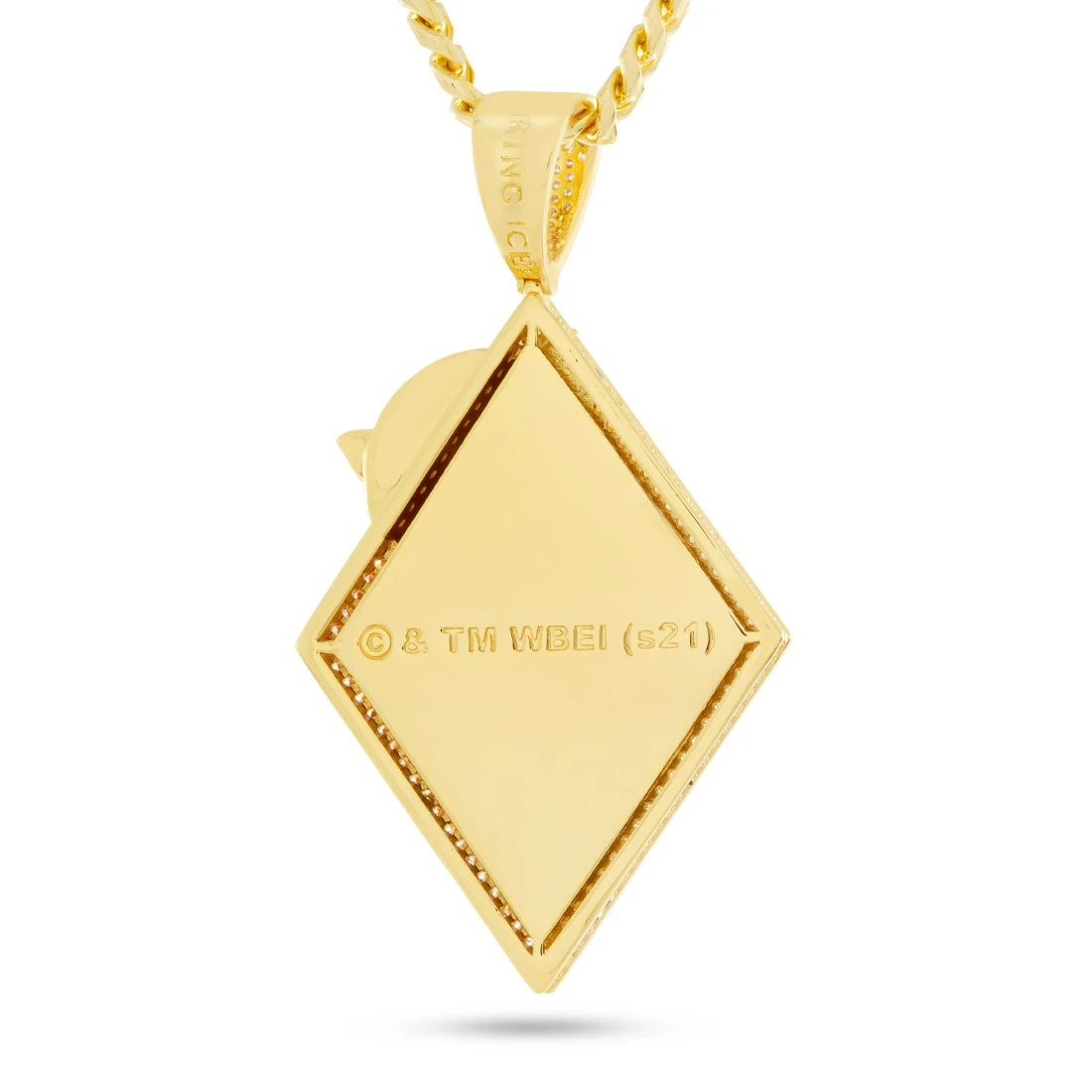 Space Jam X King Ice - Porky Pig Necklace 2 Space Jam X King Ice - Porky Pig Necklace - Image 2