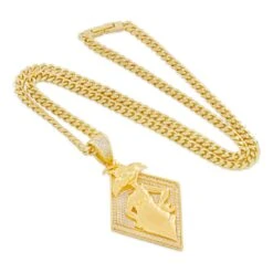 Space Jam X King Ice - Sylvester The Cat Necklace 11 Space Jam X King Ice - Sylvester The Cat Necklace -King Ice space jam x king ice sylvester the cat necklace king ice 30523989393583