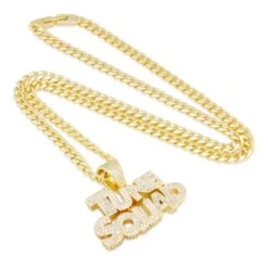 Space Jam X King Ice - Tune Squad Necklace -King Ice space jam x king ice tune squad necklace king ice 30592920748207