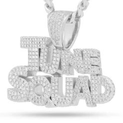 Space Jam X King Ice - Tune Squad Necklace -King Ice space jam x king ice tune squad necklace white gold 1 4 king ice 30593021509807