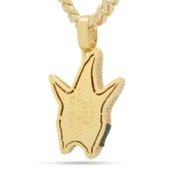 SpongeBob X King Ice - Iced Patrick Star Necklace 6 SpongeBob X King Ice - Iced Patrick Star Necklace -King Ice spongebob x king ice iced patrick star necklace 14k gold 3 king ice 30579262521519