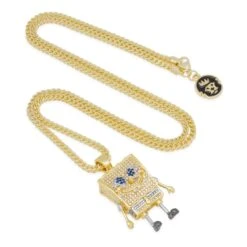 SpongeBob X King Ice - SpongeBob SquarePants Necklace -King Ice spongebob x king ice spongebob squarepants necklace king ice 30529346666671