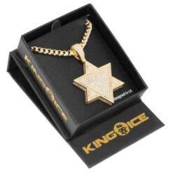 Star Of Unity Necklace -King Ice star of unity necklace king ice 30549918351535