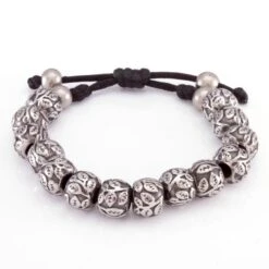 Steel Flower Bracelet By MARZ
