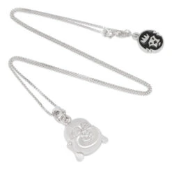 Sterling Silver Buddha Of Perception Necklace -King Ice sterling silver buddha of perception necklace king ice 30543726641327