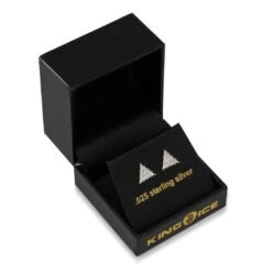 Trinus Earrings -King Ice sterling silver trinus earrings king ice 30546276679855