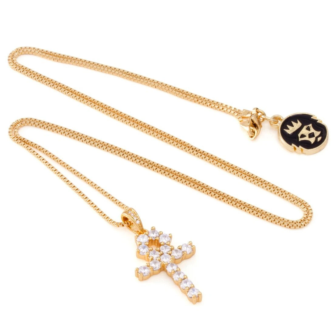 Sterling Silver Ankh Cross Necklace 2 Sterling Silver Ankh Cross Necklace - Image 2