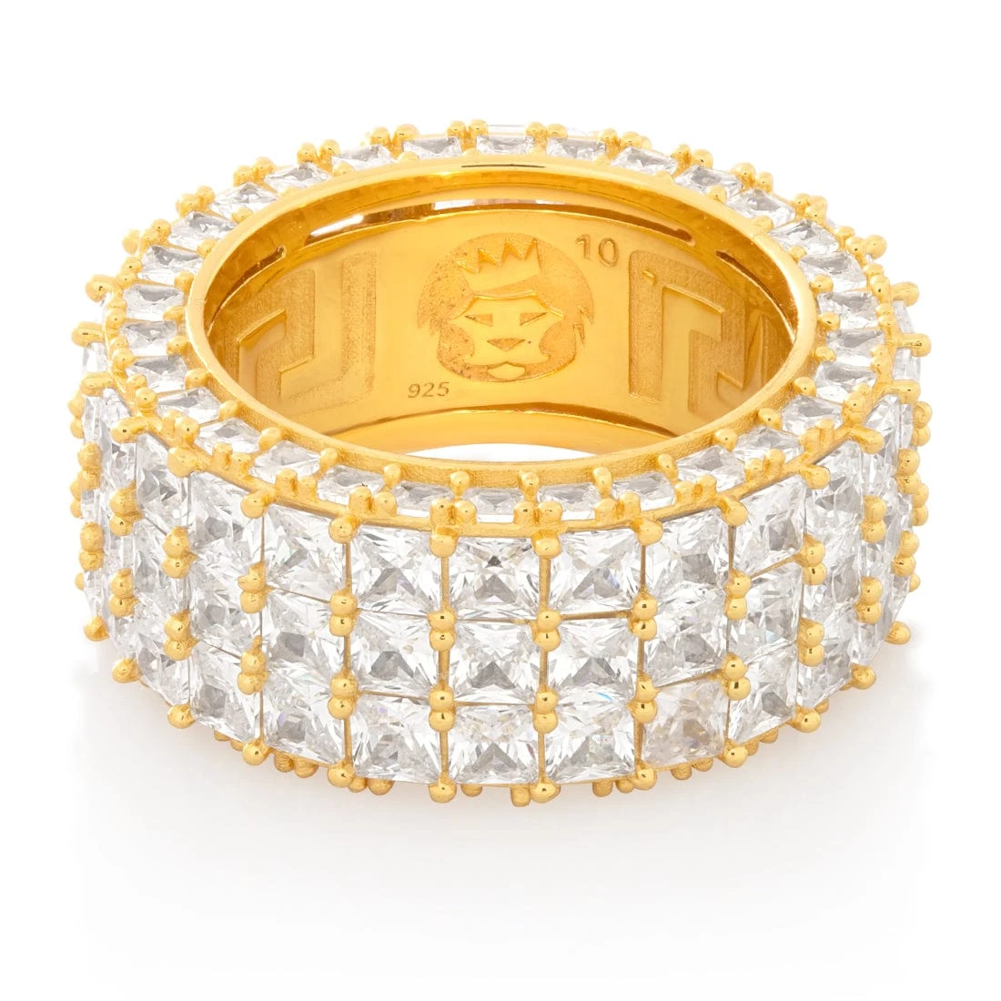 Triple-Row Signet Ring 3 Triple-Row Signet Ring - Image 3