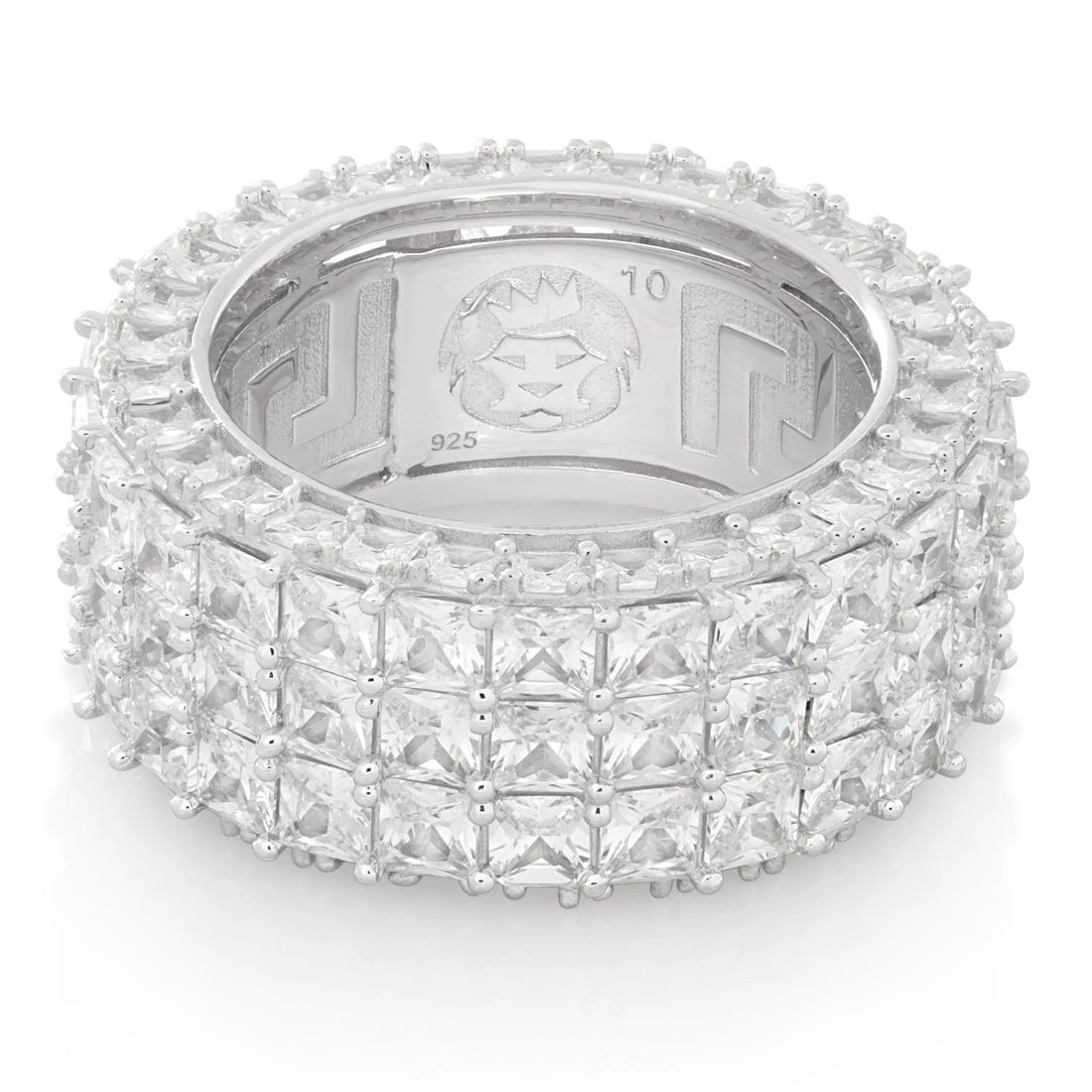 Triple-Row Signet Ring 6 Triple-Row Signet Ring - Image 6