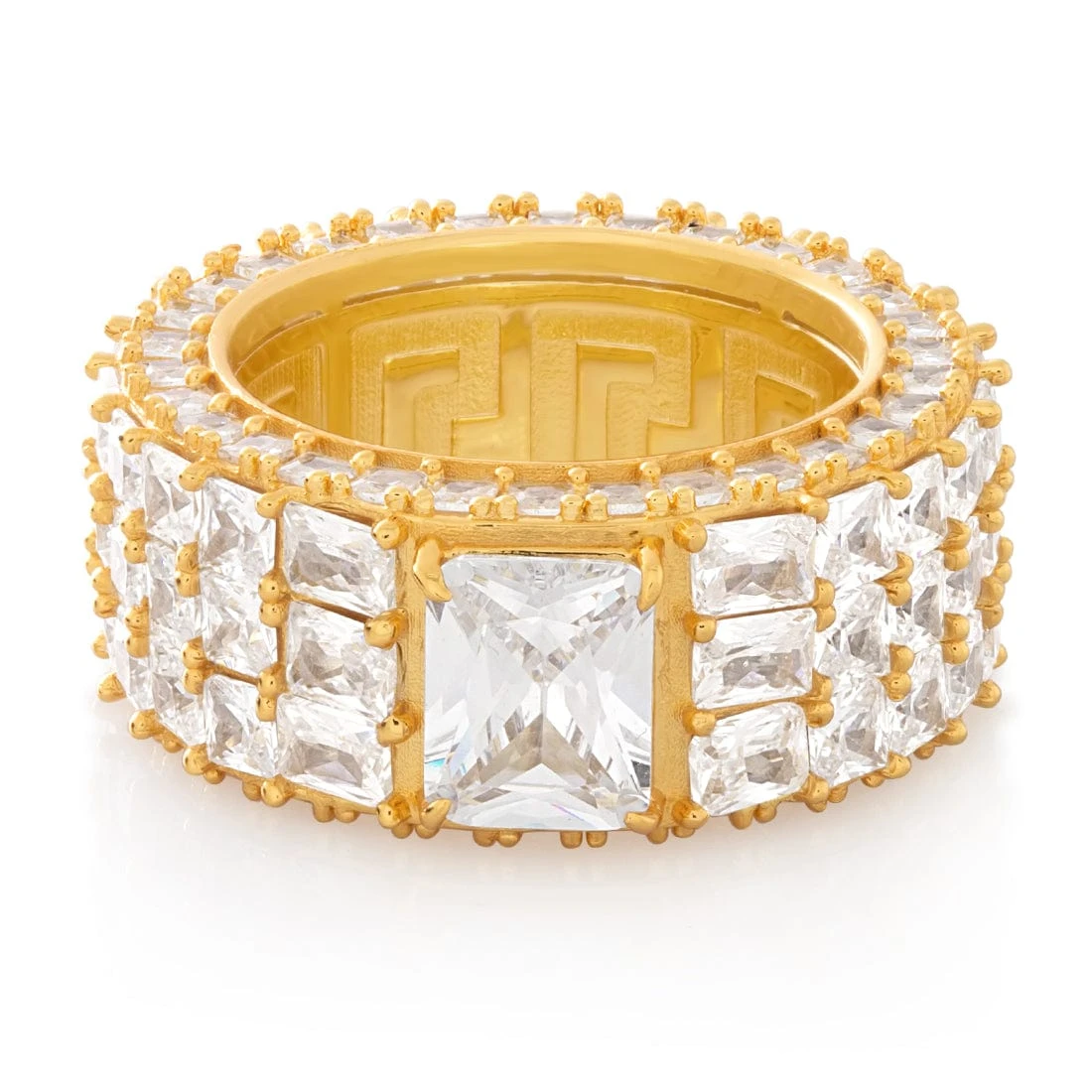 Triple-Row Signet Ring 2 Triple-Row Signet Ring - Image 2