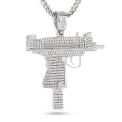 Uzi Necklace -King Ice uzi necklace king ice 30599422017711