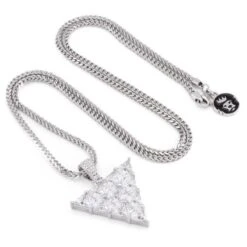 White Trinus Necklace -King Ice white trinus necklace king ice 14868057686070