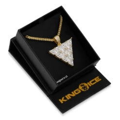 White Trinus Necklace -King Ice white trinus necklace king ice 14883317776438